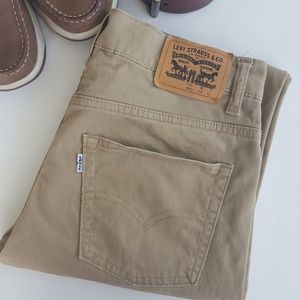 Boys Levi Strauss Pants Size 18